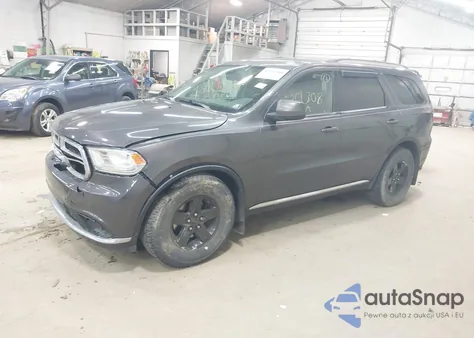 2014 Dodge Durango Sxt from USA, damaged, VIN 1C4RDJAG3EC591072